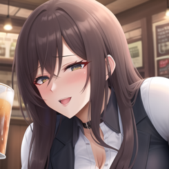 curious Mother Nasty Sex with the Boss in the Pub  ultra detailed 