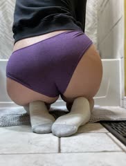 Wearing purple today