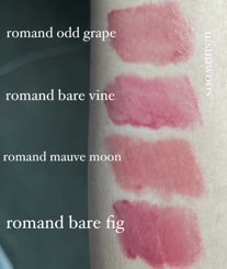 swatchesofcool toned olivefriendlyromandliptintshades