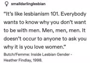 What is it that you love about women?
