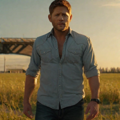 full body  naughtyPeta jensen  at movie scene  highly detailed  golden hour  