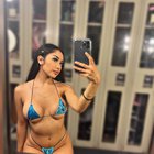 My favorite velvet microkini is perfect for flossingâ€¦. Should I show the back side next?