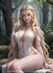 a very beautiful woman in a very sexy costume . 