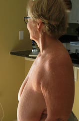 Naked Granny in the Kitchen: A Mature Woman's Sensual Confidence