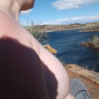 I love letting my tits out in nature! ☀️🌲