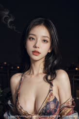 a beautiful young lady wearing a string bikini top . 